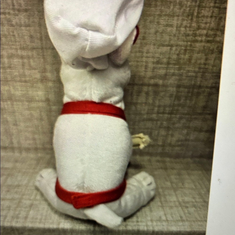 Target Bullseye Dog Plush Toy Cooking spatula oven mitts chefs Hat Apron 2011 - Picture 5 of 6
